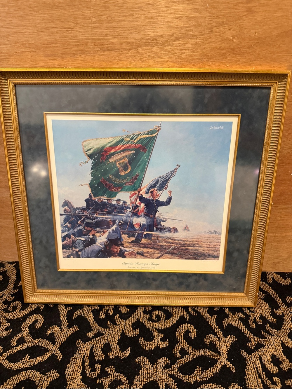 “Captain Clooney’s Charge – Antietam, 17 September 1862” Limited Edition Civil W
